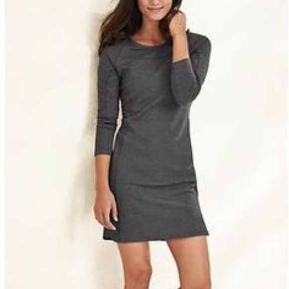 Athleta Dresses & Skirts - Athleta Gray Omega Bodycon Dress Size Large